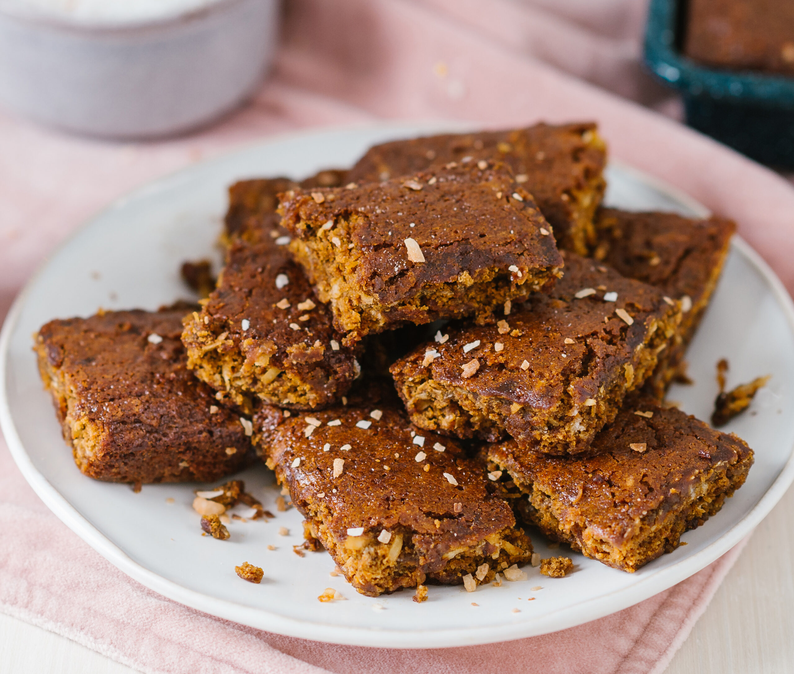 Molasses Coconut chews