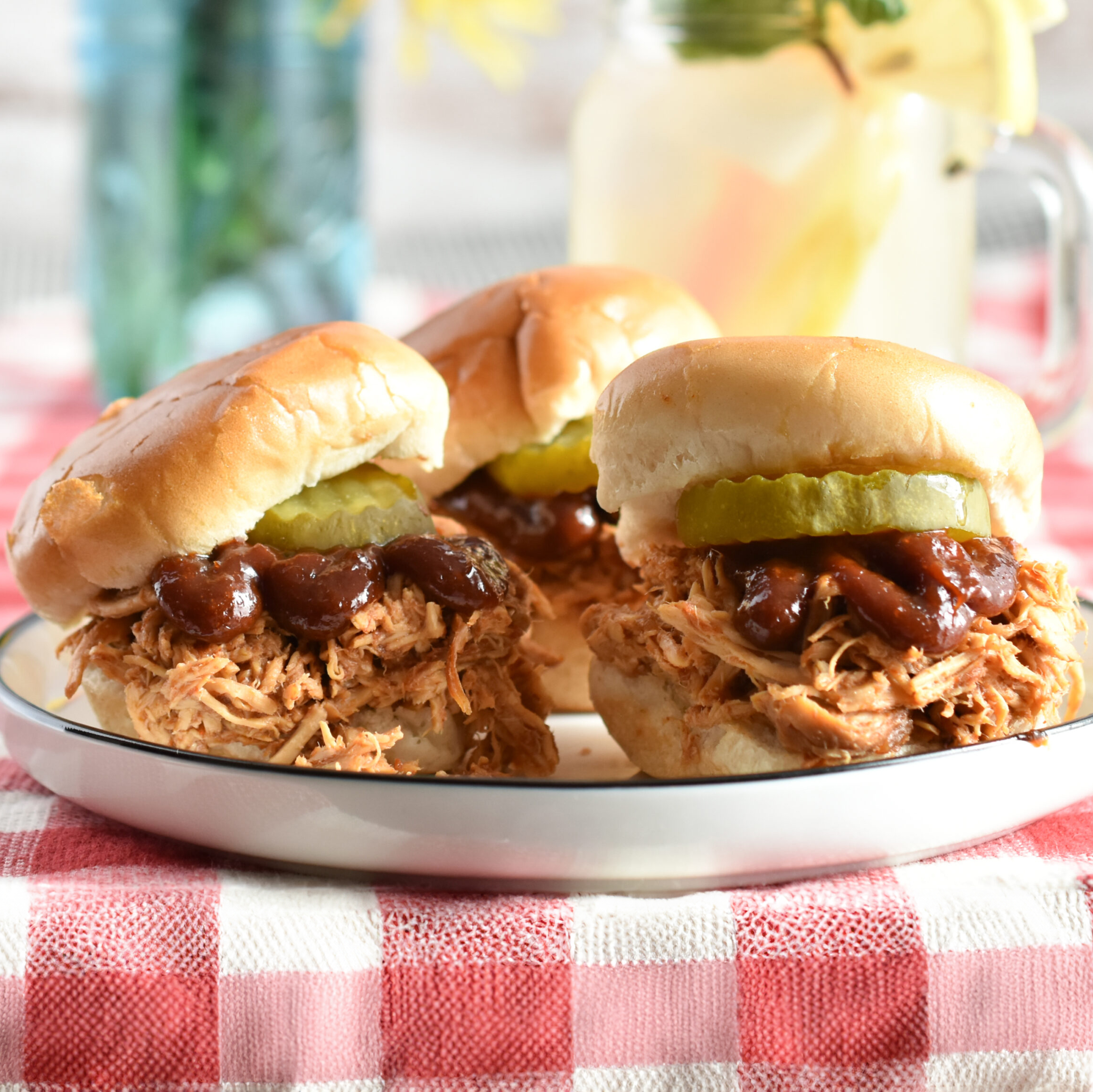 BBQ pulled Chicken sandwich