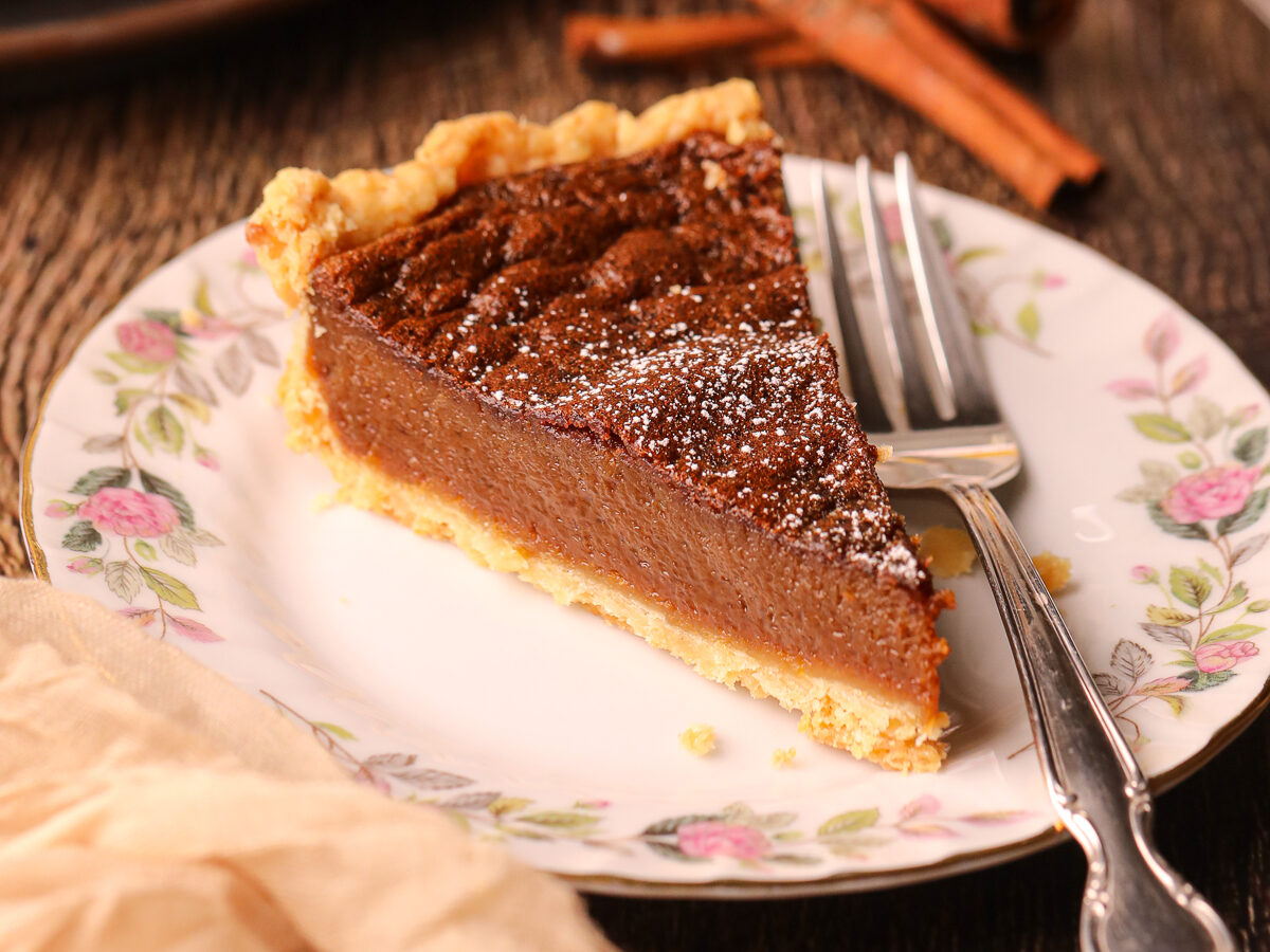 Gingerbread Chess Pie