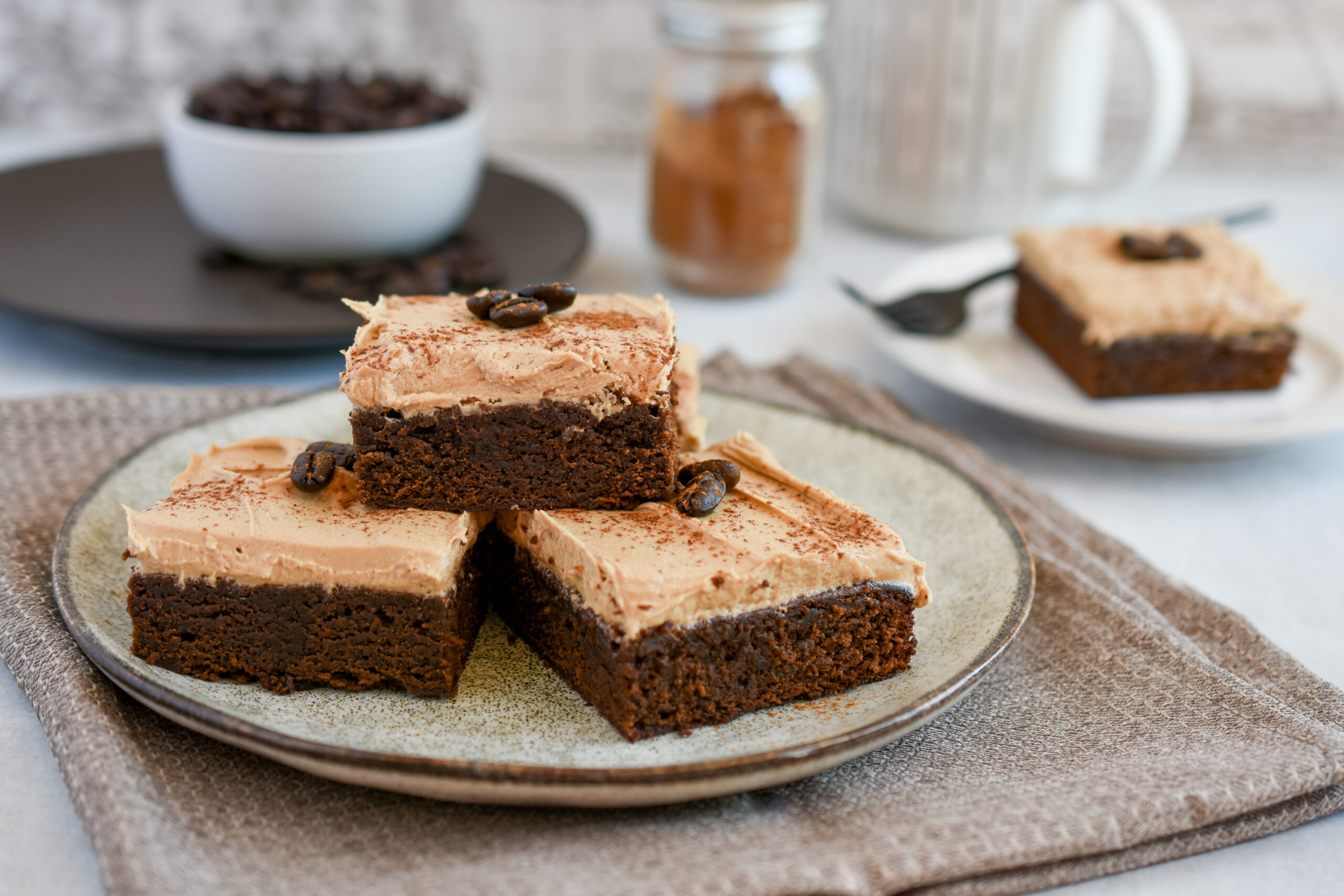 Cinnamon Cappuccino Brownies