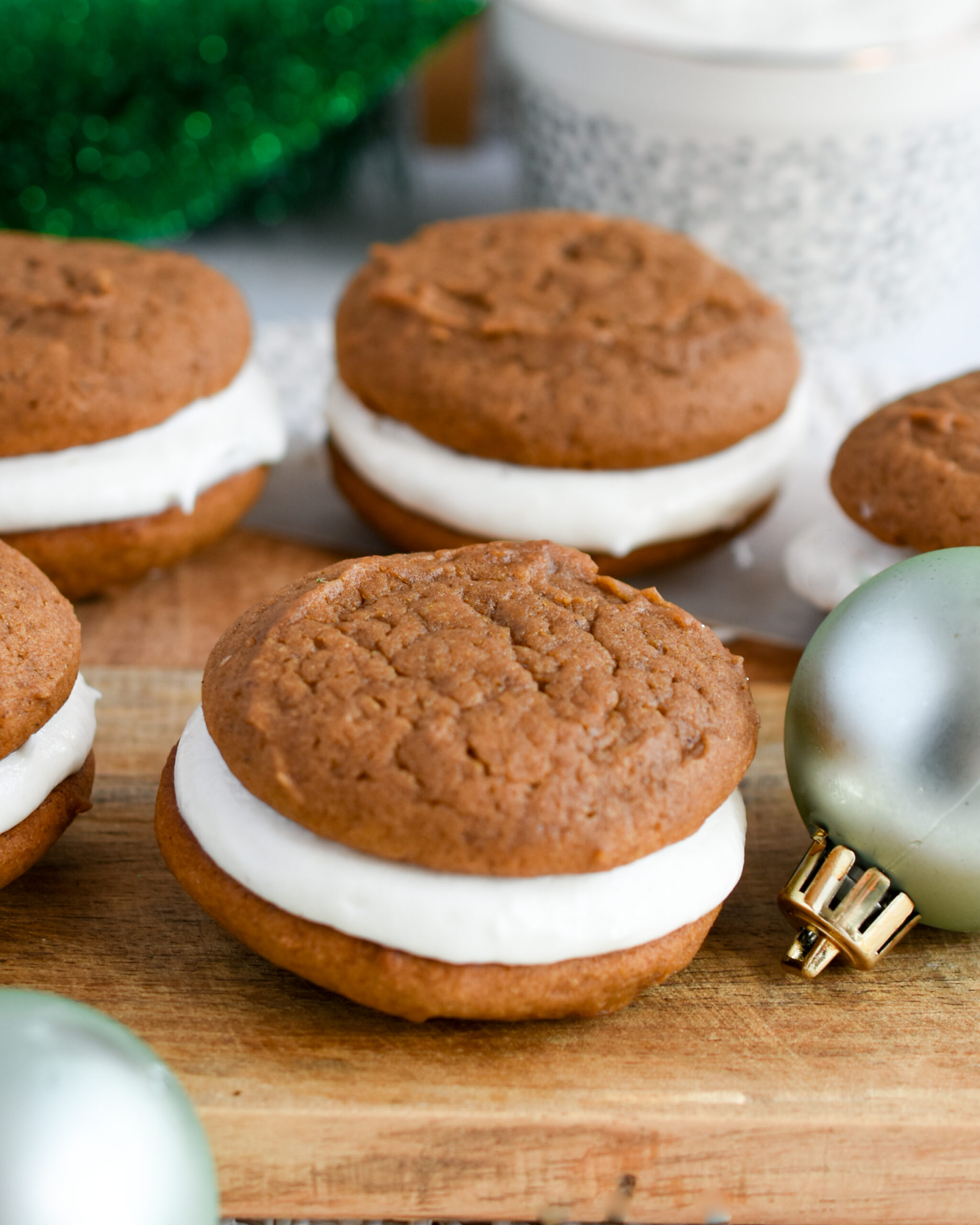 Gingerbread Whoopie Pies