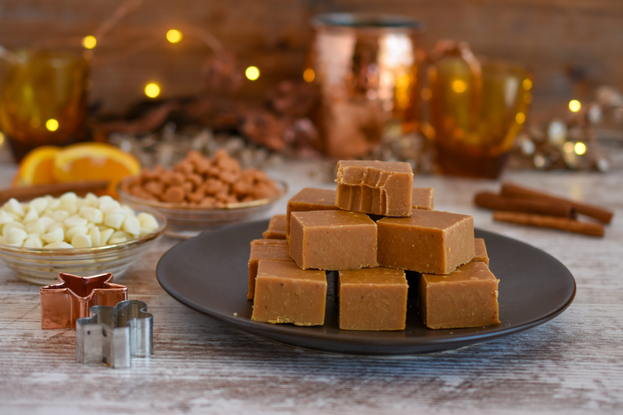 Holiday Spiced Fudge