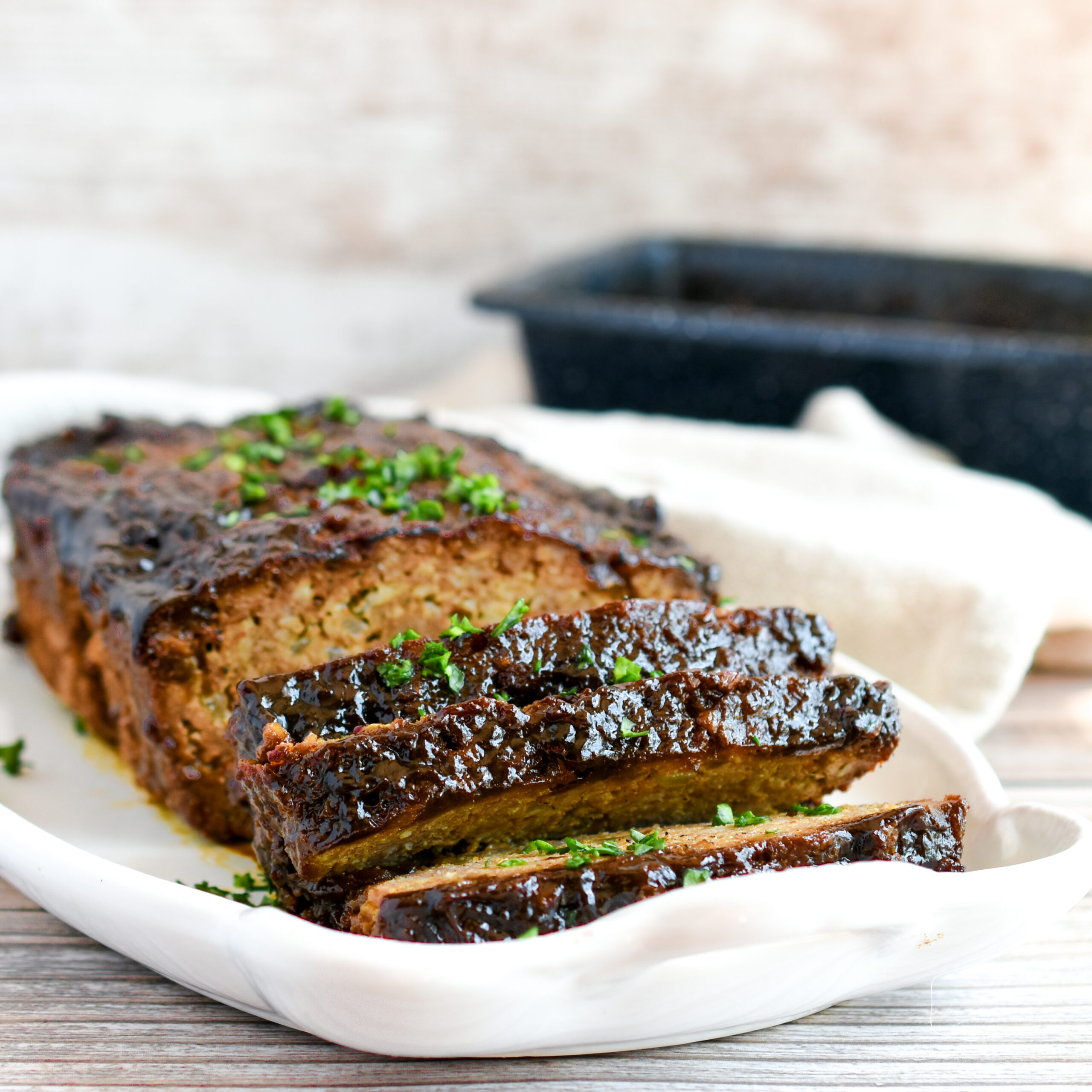 Meatloaf with Molasses Glaze