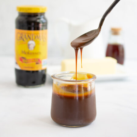 Image of Molasses Salted Caramel Sauce Recipe