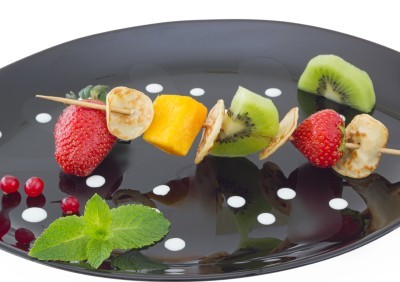 Image of Grilled Fruit Kabobs Recipe